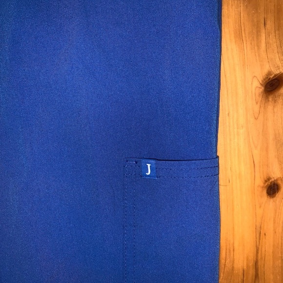 Blue women’s jaunuu scrub Jogger Pants - Picture 3 of 5